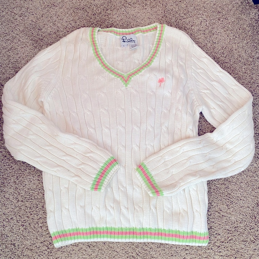 EUC| Original Lilly Pulitzer v-neck sweater.